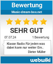 Bewertungen zu music-dream-box.net