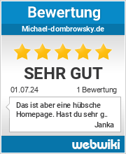Bewertungen zu michael-dombrowsky.de