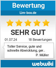Bewertungen zu lim-box.de