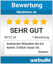 Bewertungen zu mandelbox.de