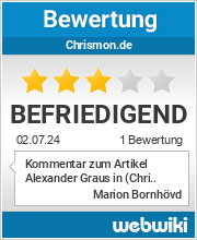 Bewertungen zu chrismon.de