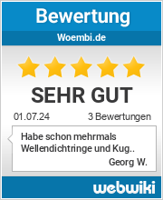 Bewertungen zu woembi.de