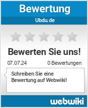Bewertungen zu ubdu.de