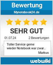 Bewertungen zu mynotebook24.de