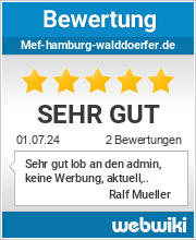 Bewertungen zu mef-hamburg-walddoerfer.de