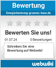 Bewertungen zu energieberatung-gruenes-haus.de