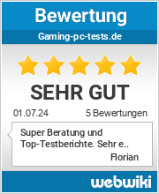 Bewertungen zu gaming-pc-tests.de