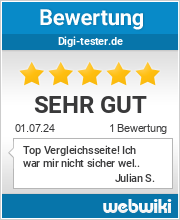 Bewertungen zu digi-tester.de