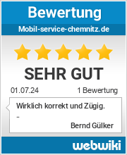Bewertungen zu mobil-service-chemnitz.de