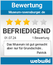 Bewertungen zu museum-ravensburger.de
