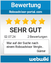 Bewertungen zu roboadvisor-portal.com