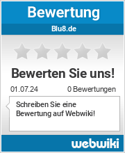 Bewertungen zu blu8.de