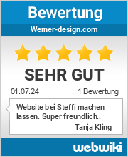 Bewertungen zu werner-design.com