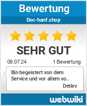 Bewertungen zu doc-hanf.shop