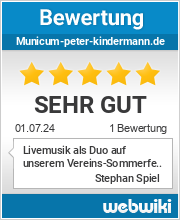 Bewertungen zu municum-peter-kindermann.de