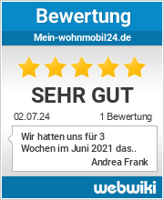Bewertungen zu mein-wohnmobil24.de