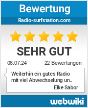 Bewertungen zu radio-surfstation.com