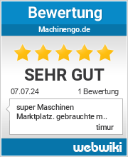 Bewertungen zu machinengo.de