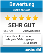Bewertungen zu docks-optic.de