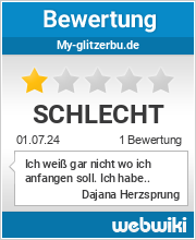 Bewertungen zu my-glitzerbu.de
