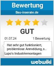 Bewertungen zu bau-inserate.de