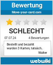 Bewertungen zu move-your-card.com