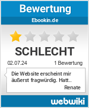 Bewertungen zu ebookin.de