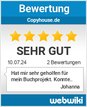 Bewertungen zu copyhouse.de