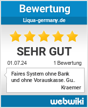Bewertungen zu liqua-germany.de