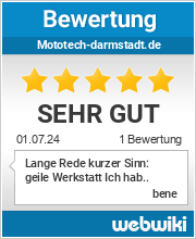 Bewertungen zu mototech-darmstadt.de