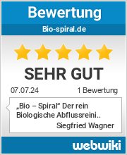 Bewertungen zu bio-spiral.de