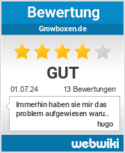 Bewertungen zu growboxen.de