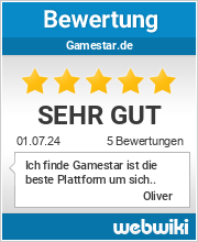 Bewertungen zu gamestar.de