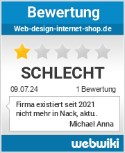 Bewertungen zu web-design-internet-shop.de