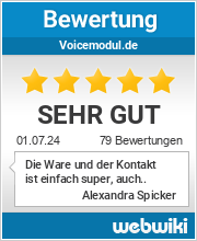 Bewertungen zu voicemodul.de