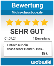 Bewertungen zu michis-chaosbude.de