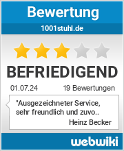 Bewertungen zu 1001stuhl.de