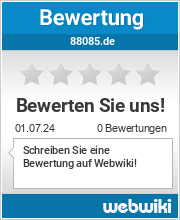 Bewertungen zu 88085.de