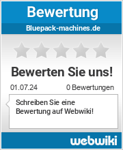 Bewertungen zu bluepack-machines.de