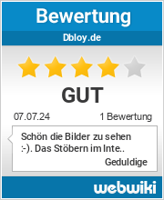 Bewertungen zu dbloy.de
