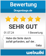 Bewertungen zu dragonbags.de