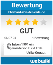 Bewertungen zu eberhard-von-der-erde.de