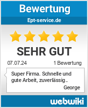 Bewertungen zu ept-service.de