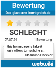 Bewertungen zu das-glaeserne-koenigreich.de