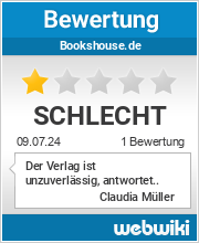 Bewertungen zu bookshouse.de