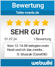 Bewertungen zu talka-marda.de