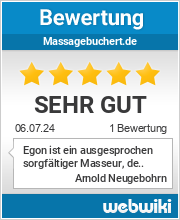 Bewertungen zu massagebuchert.de