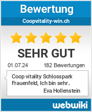 Bewertungen zu coopvitality-win.ch