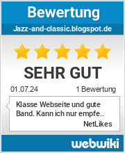 Bewertungen zu jazz-and-classic.blogspot.de