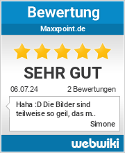 Bewertungen zu maxxpoint.de